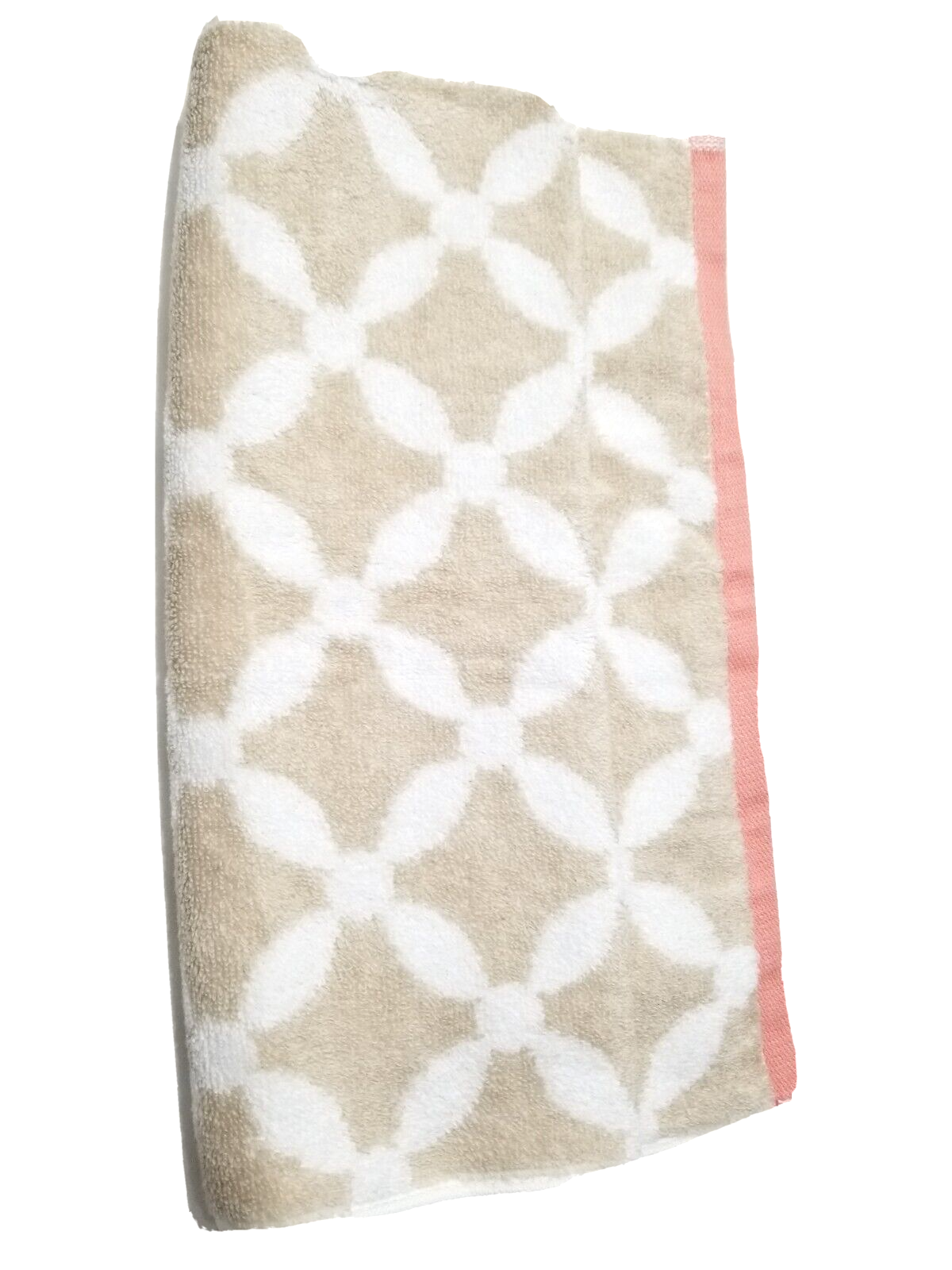Martha Stewart Collection Dot Lattice 16" X 28" Hand Towel-Sandstone T4103730 - $12.82