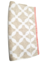 Martha Stewart Collection Dot Lattice 16&quot; X 28&quot; Hand Towel-Sandstone T4103730 - £10.15 GBP