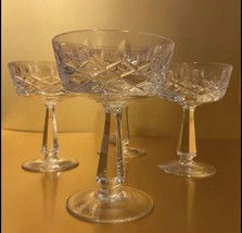 Stunning Crystal Goblets - Set of 4 [Item 122] - $39.27