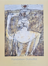 Jean Dubuffet - Poster Original - Il Flute On the Bump - Rare - 90&#39;S - £123.48 GBP