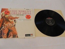 The World&#39;s Great Arias Featuring Enzo Stuarti &amp; Other Artists LP Album Record - £12.33 GBP