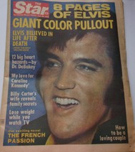 The Star Sept 20, 1977, Elvis 8 Pages Giant Color Pullout  Magazine - £10.38 GBP