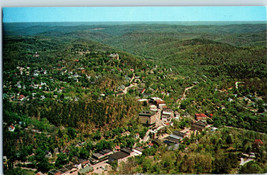 Aerial View Postcard Eureka Springs, Arkansas - £5.37 GBP