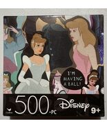 Disney Cinderella 500-PC Jigsaw Puzzle By Cardinal NEW SEALED - $9.89