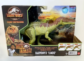 NEW Jurassic World Camp Cretaceous Dino Escape Roar Attack BARYONYX Figure - £25.84 GBP