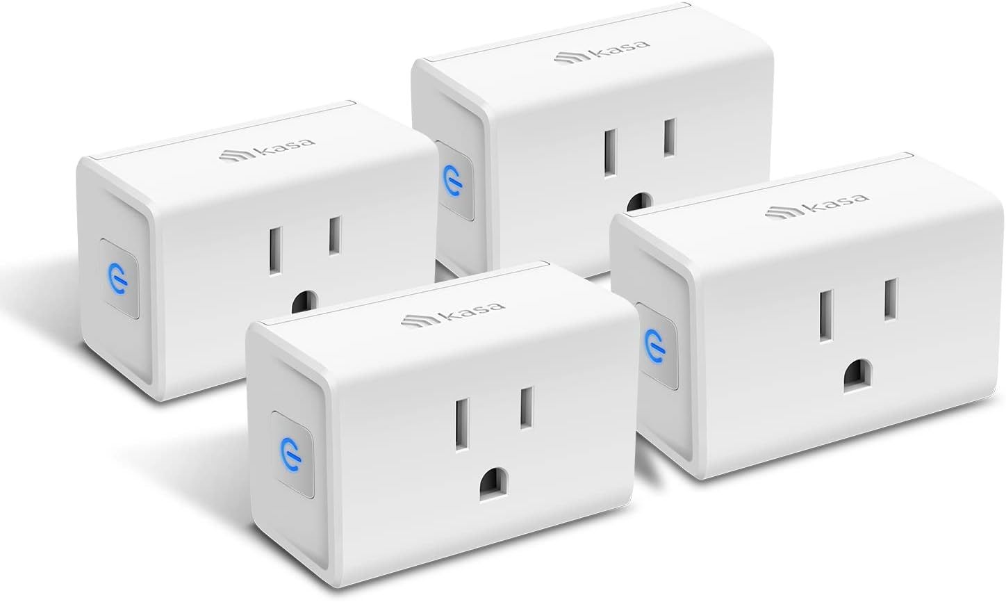 Kasa Smart Plug Mini 15A, Smart Home Wi-Fi Outlet Works With Alexa,, White - $35.99