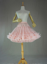 PINK Tiered Tutu Tulle Skirt Outfit Women Plus Size Puffy Mini Ballet Skirt image 7
