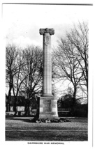 Nairnshire War Memorial Nairn Scotland Military RPPC Postcard - £25.27 GBP