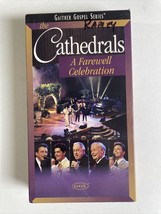 Cathedrals A Farewell Celebration VHS Tape Used Gaither Gospel Series - £3.14 GBP
