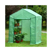 Genesis 61 x 56 x 79 in. Portable Walk In Greenhouse with Heavy Duty Opa... - $3,804.03 MXN
