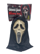 Fun World Adult&#39;s Ghost Face Bleeding Zombie Costume Mask Standard One Size - £19.64 GBP