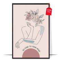 Be Kind To Your Mind Poster Mental Health Poster Positive Inspirational Quote Pr - £12.81 GBP
