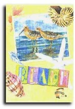 Beach Postcard Toland Art Banner - £18.79 GBP