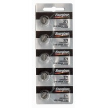 Energizer 371 or 370 Button Cell Silver Oxide SR920SW 5 Watch Batteries - £7.85 GBP