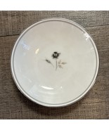 Vtg Three Crown Japan MIDNIGHT Rose Dessert Bowl - $9.76 CAD
