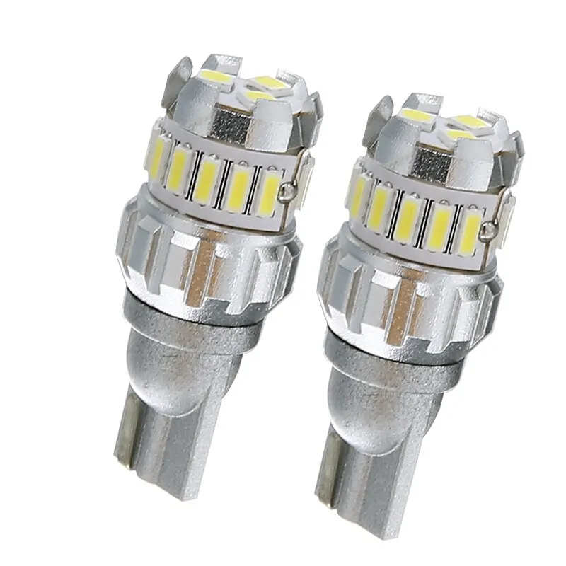 2pcs DC 9-18V Car Auto White T15 921 955 W16W Canbus SMD LED Back Up Reverse L - £15.01 GBP