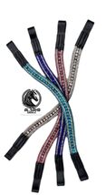 Leather 5 Row Crystal Browband for Horse With Free Shipping. - $35.48