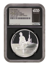 Niue: 2017 Star Wars Luke Skywalker $2 NGC Proof 69 UCAM (First 2000 Struck) - £139.67 GBP