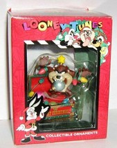 Looney Tunes Collectible Ornament – Taz In Christmas Decorations 1995 Vtg - £23.55 GBP