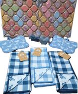 Dolly Parton Butterfly Blue Kitchen Towels, Hot Pads, Salt &amp; Pepper Set ... - $364.49 MXN