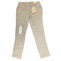 Woolrich Relaxed Fit Sunday Chino Pants Stretch Women 4 Tan Mid-Rise Twill NWT - £15.02 GBP