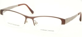 Neu Prodesign denmark 5325 5031 Matt Brown Brille Brillengestell 52-16-140mm - £60.24 GBP