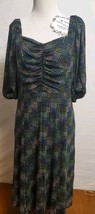 Cabi Elaine Multicolor Geometric Print Dress Style Sweetheart Neck 4214 ... - $238.64 MXN