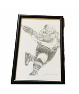 Joe Sakic Signed art drawing NHL Colorado Avalanche Svoneis /250 vtg 18X... - £58.50 GBP