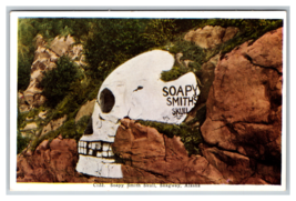 Soapy Smith Skull Rock Formation in Skagway, Alaska Postcard Unposted - £3.82 GBP