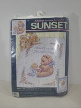 Dimensions Baby Hugs Quilt Stamped Cross Stitch Kit 34"X 43" Sweet Prayer 13088 - $23.70