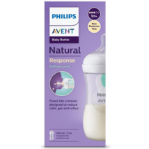 Avent Natural Response Feeding Bottle with AirFree Vent 260ml 1 Pack - £70.41 GBP