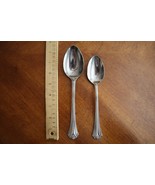 Reed &amp; Barton Rebacraft FRENCH LILY Stainless 6.25&quot; Serving Spoon + Oval... - $9.50