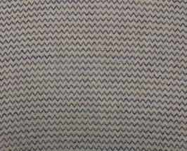 P Kaufmann Casey Indigo Blue Chevron Woven Linen Multiuse Fabric By Yard 54&quot;W - £16.02 GBP