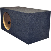 Qpower Single 12&quot; Side Ported SPL Xtra Large Heavy Duty Empty Woofer Box - $2,401.27 MXN