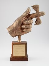 Volage Doigt De Destin Bronze Employee Prix De " Rowan &amp; -martin's Laugh... - $3,666.47