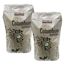 2 Packs Kirkland Colombian Supremo Coffee Beans, 48 oz. - $65.36