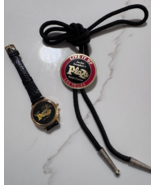 Vintage Plaza Casino Las Vegas BOLO Tie and Watch Set - $27.28 CAD