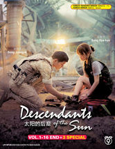 Korean Drama DVD Descendants Of The Sun (Vol.1-16 End + 3 SP) *English Subtitle* - £23.90 GBP