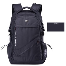 mochila Swiss Men&#39;s anti theft Backpack USB Notebook School Travel Bags waterpro - £76.23 GBP