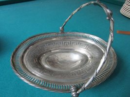 Compatible with Antique Bridal Basket Rogers Compatible with Smith SILVERPLATE 9 - £78.41 GBP