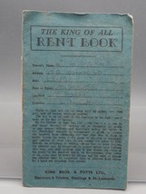 Rent Compte Livre 1930&#39;s Grande-Bretagne - $41.51