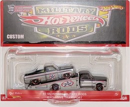 Custom &#39;83 CHEVY SILVERADO Hot Wheels Team Transport Military Rods Series Clone - $259.71