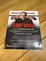Inkworks 2005 The Sopranos Trading Card Promotional Poster KG JD - $9.89