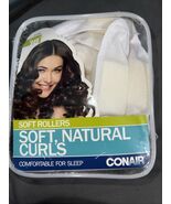 Conair Soft Rollers Soft Natural Curl&#39;s 18 Pieces Comfortable For Sleep NEW - $18.17 CAD