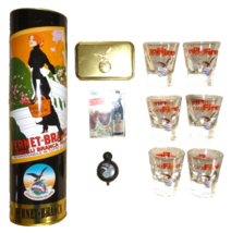 6 Fernet On Fire Shot Glasses, Poster, Bottle Can, Bottle Pin, Jewel Box... - $144.50