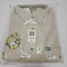 Cabela&#39;s DeerSoft Chamois Shirt Mens 2XL Long Sleeve Button Down Shirt New - £27.06 GBP