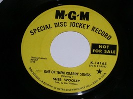 Sheb Wooley One Of Them Roarin&#39; Songs I Don&#39;t Belong 45 Rpm Record MGM Promo - £9.36 GBP