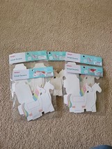 Unicorn Treat Boxes 5 Packs Of  6 Count Write Names On - £14.97 GBP