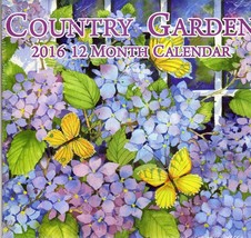 Countrry Garden 2016 12 Month Wall Calendar - £7.90 GBP