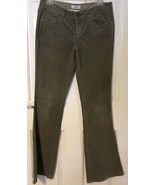 SO Wear It Declare It Avocado Drab Green Corduroy Mid Rise Flares Pants ... - $356.56 MXN
